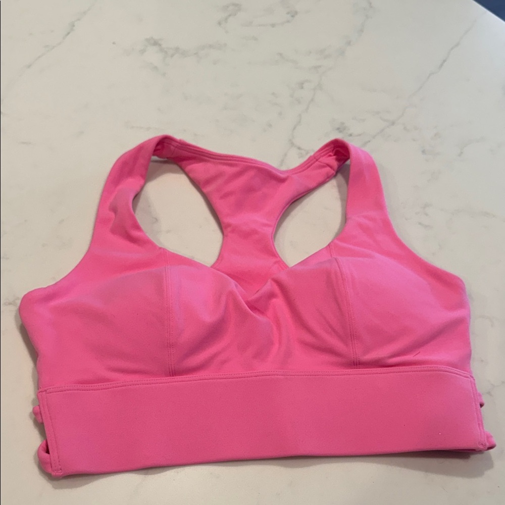 Wiskii Active pink Hollywood Sweetheart Bra Tank, Size Small